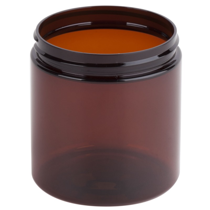 Βάζο πλαστικό PET καραμελέ 250ml D70