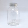 Φιάλη πλαστική pet διάφανη Neville Round 250ml με πώμα αλουμινίου complete
