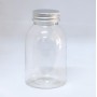 Φιάλη πλαστική pet διάφανη Neville Round 250ml με πώμα αλουμινίου complete