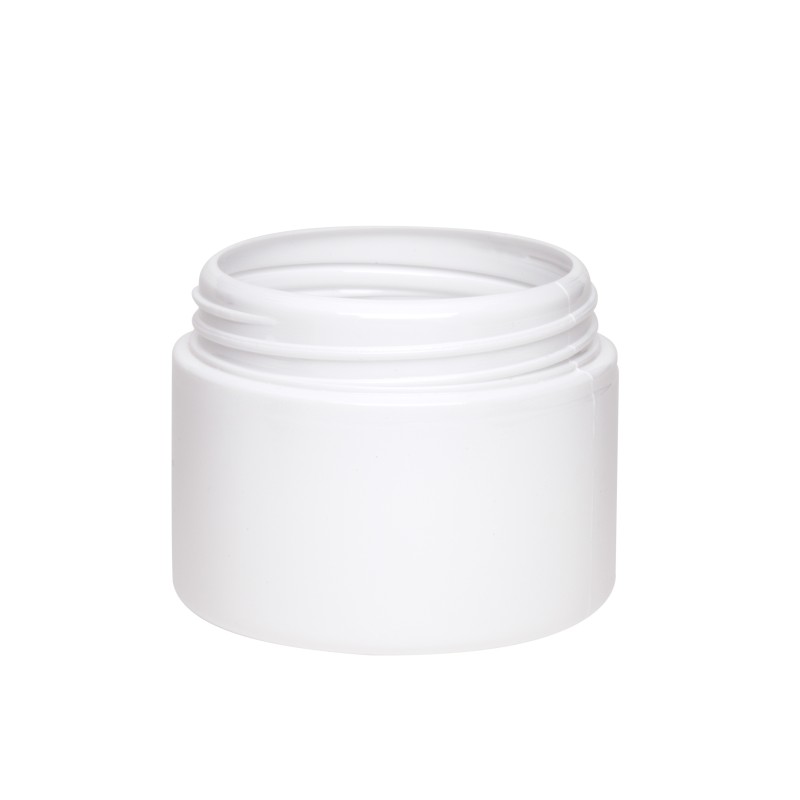 Βάζο πλαστικό petg λευκό CYLINDER 100ml