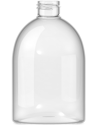 Φιάλη πλαστική pet διάφανη Neville Round 300ml 24