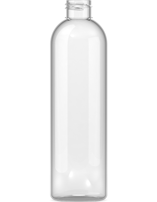Φιάλη πλαστική pet διάφανη Tall Boston Round 250ml 24