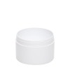 Βάζο πλαστικό ΛΕΥΚΟ FLAT 75ml complete