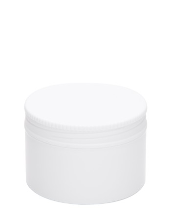 Βάζο πλαστικό ΛΕΥΚΟ FLAT 75ml complete