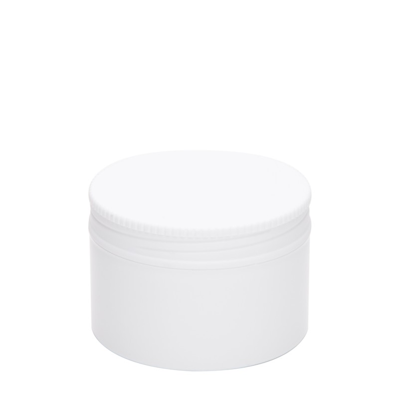 Βάζο πλαστικό ΛΕΥΚΟ FLAT 75ml complete