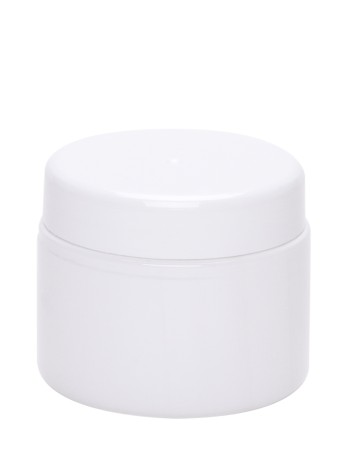 Βάζο πλαστικό petg λευκό CYLINDER 100ml