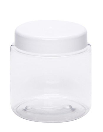 Βάζο πλαστικό petg διάφανο CYLINDER 200ml