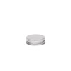 Φιάλη πλαστική pet διάφανη Neville Round 250ml με πώμα αλουμινίου complete