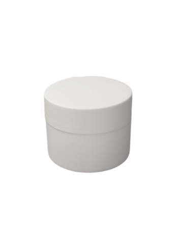 Βάζο ATLAS πλαστικό (PP) ΛΕΥΚΟ ΜΑΤ 250ml D89 complete